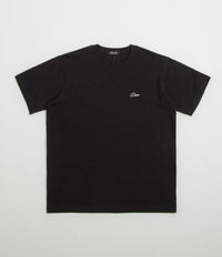 Dime Cursive Small Logo T-Shirt - Black | flatspot