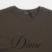 Dime Cursive T-Shirt - Vintage Black thumbnail