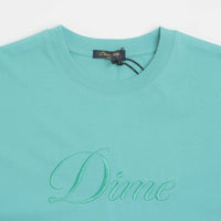 Dime Cursive T-Shirt - Vintage Teal thumbnail