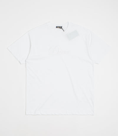 Dime Cursive T-Shirt - White