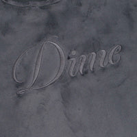 Dime Cursive Velvet Crewneck Sweatshirt - Smoke thumbnail