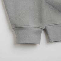Dime Cursive Zip Hoodie in Stone Silver thumbnail