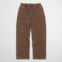 Dime Cyclone French Terry Pants in Brown Snow Washed thumbnail
