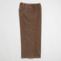 Dime Cyclone French Terry Pants in Brown Snow Washed thumbnail