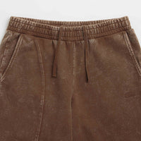 Dime Cyclone French Terry Pants in Brown Snow Washed thumbnail