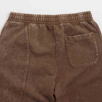 Dime Cyclone French Terry Pants in Brown Snow Washed thumbnail