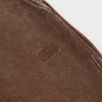 Dime Cyclone French Terry Pants in Brown Snow Washed thumbnail