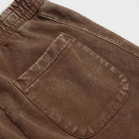 Dime Cyclone French Terry Pants in Brown Snow Washed thumbnail