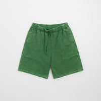 Dime Cyclone French Terry Shorts in Evergreen Snow Washed thumbnail