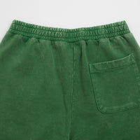 Dime Cyclone French Terry Shorts in Evergreen Snow Washed thumbnail