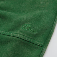 Dime Cyclone French Terry Shorts in Evergreen Snow Washed thumbnail