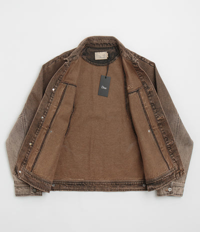 Dime Denim Jacket - Dipped Sandblasted Brown