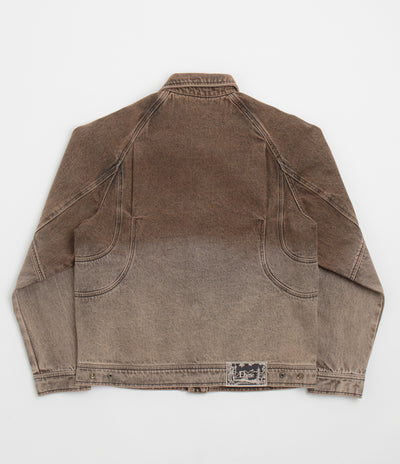 Dime Denim Jacket - Dipped Sandblasted Brown