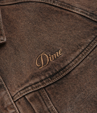 Dime Denim Jacket - Dipped Sandblasted Brown