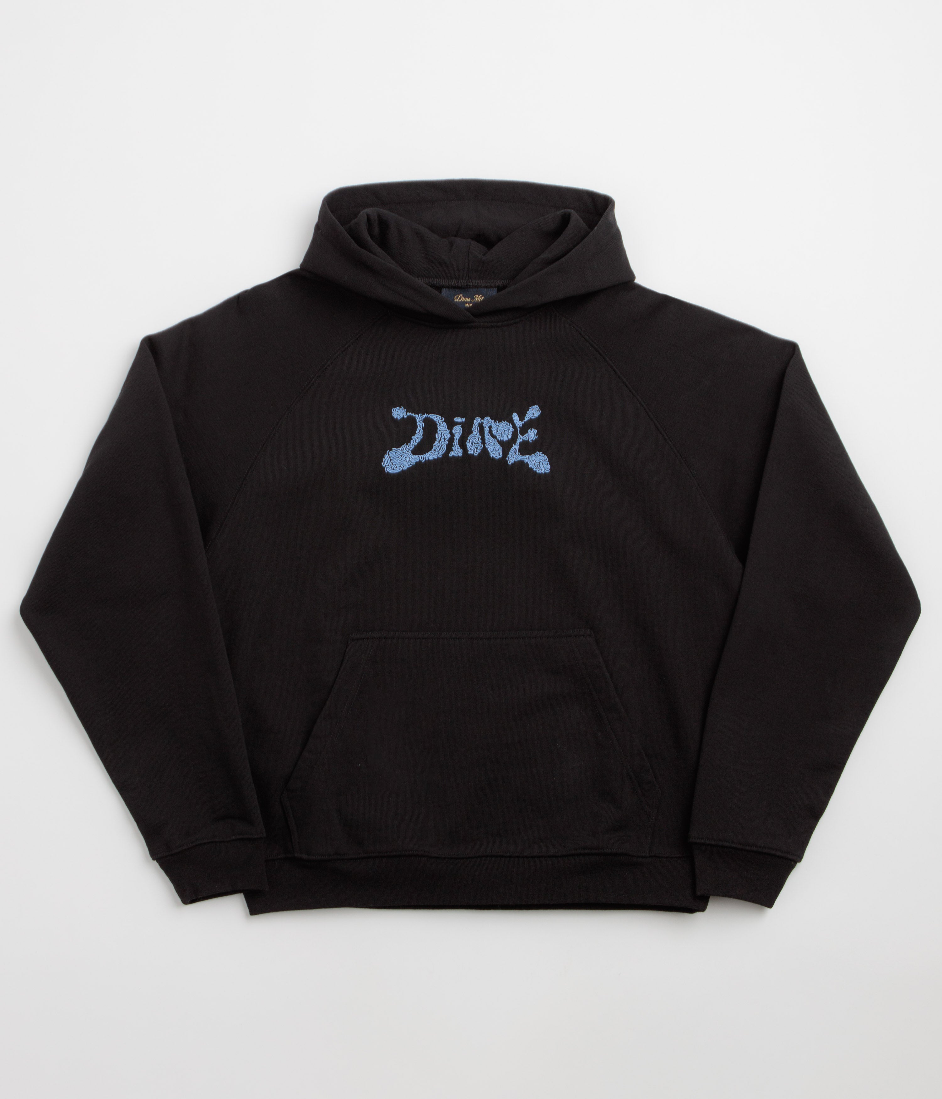 Dime Finger Print Hoodie - Black