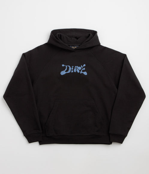 Dime Finger Print Hoodie - Black