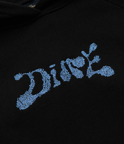 Dime Finger Print Hoodie - Black