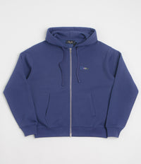 Dime Friends Full Zip Hoodie in Night Blue