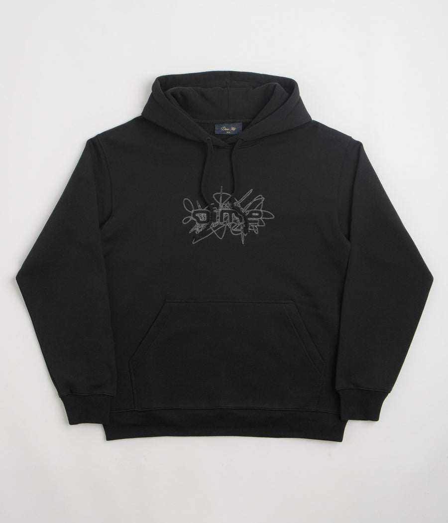 Dime Glyph Hoodie in Black