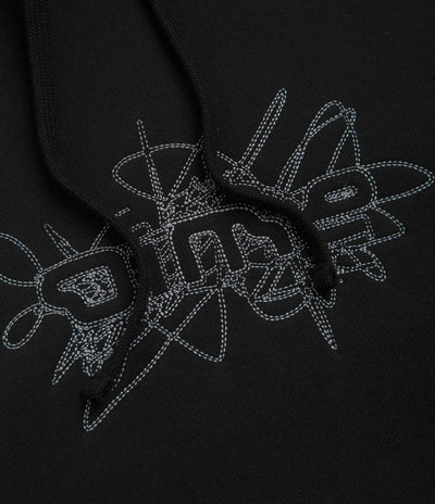 Dime Glyph Hoodie in Black