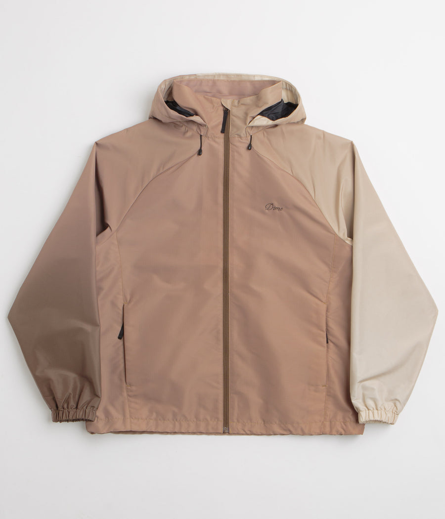 Dime Gradient Windbreaker Jacket in Brown