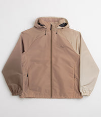 Dime Gradient Windbreaker Jacket in Brown
