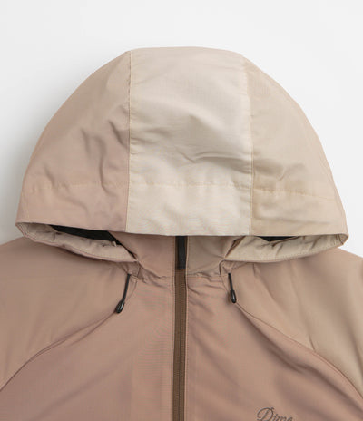 Dime Gradient Windbreaker Jacket - Brown