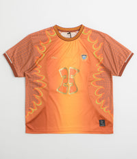 【DIME】 Holy Flame Jersey / Gold Fire DIME HOLY FLAME JERSEY - GOLD FIRE - PLA Skateboarding