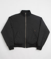 Dime Insulated Bomber Jacket in Black