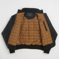 Dime Insulated Bomber Jacket in Black thumbnail