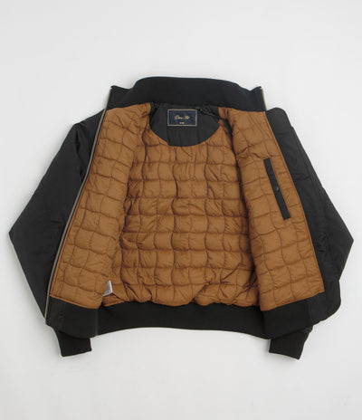 Dime Insulated Bomber Jacket in Black