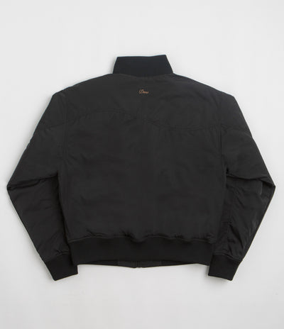 Dime Insulated Bomber Jacket in Black