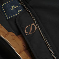 Dime Insulated Bomber Jacket in Black thumbnail