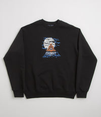Dime Kastle Crewneck Sweatshirt in Black