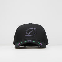 Dime Lotus Full Fit Cap in Black thumbnail