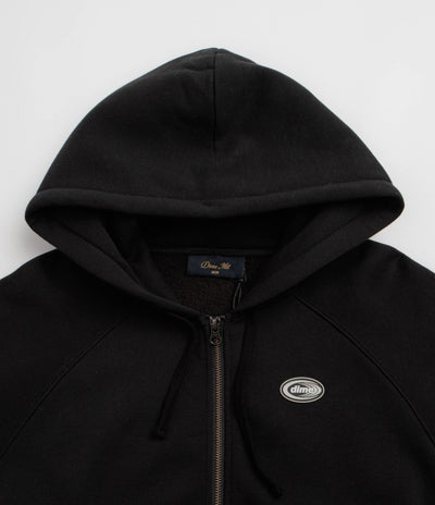 Dime Marathon Full Zip Hoodie - Black