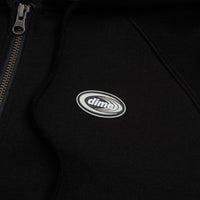 Dime Marathon Full Zip Hoodie - Black thumbnail