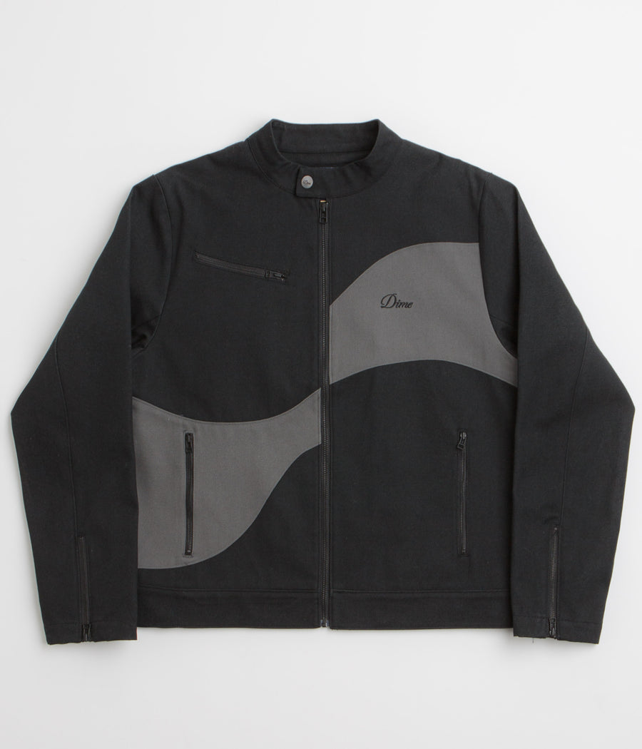 Dime Moto Jacket in Black