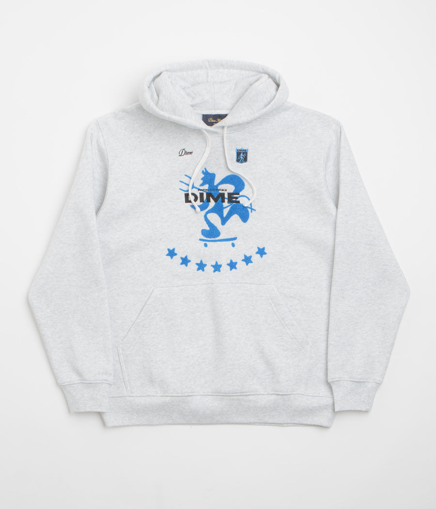 Dime Patinadores Hoodie in Ash