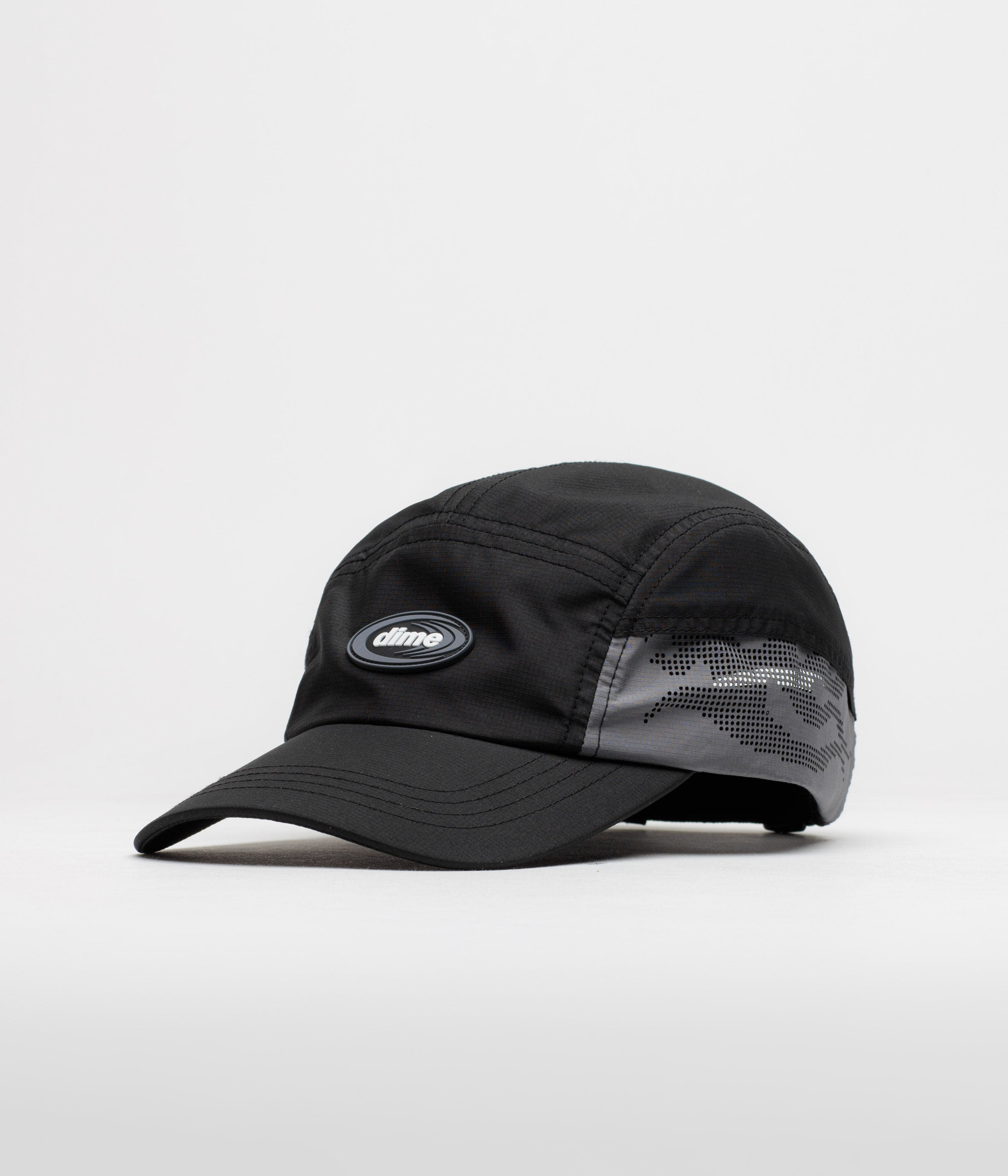 Dime Perforated Tech Cap - Black