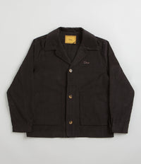 Dime Printed Cord Jacket in Black