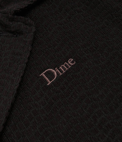 Dime Printed Cord Jacket in Black