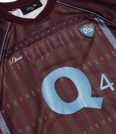 Dime Q4 Jersey - Burgundy
