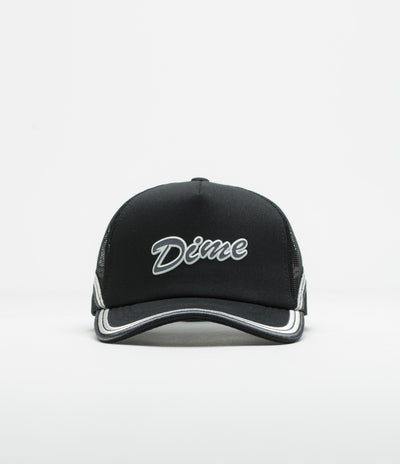 Dime Race Trucker Cap in Black
