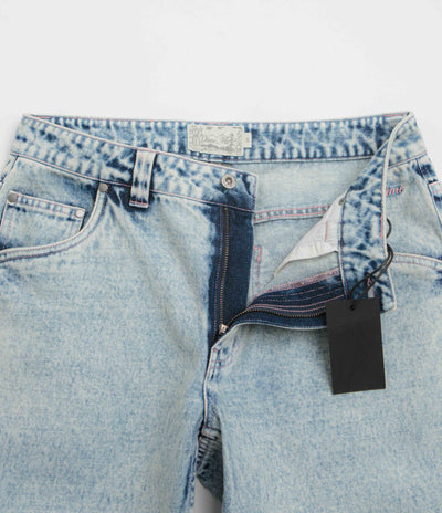 Dime Relaxed Denim Pants - Light Snow Washed