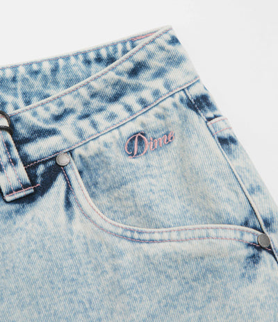 Dime Relaxed Denim Pants - Light Snow Washed