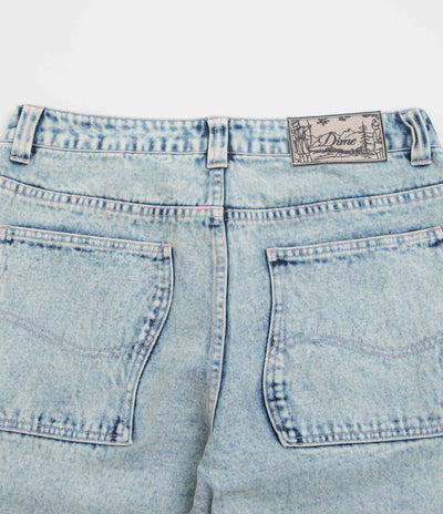 Dime Relaxed Denim Pants - Light Snow Washed