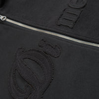 Dime Reverse French Terry Full Zip Hoodie in Vintage Black thumbnail