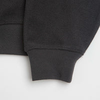 Dime Reverse French Terry Full Zip Hoodie in Vintage Black thumbnail