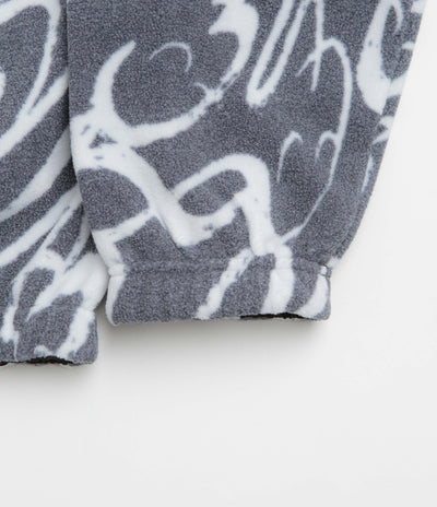 Dime Reversible Chilling Full Zip Fleece - Grey / Black